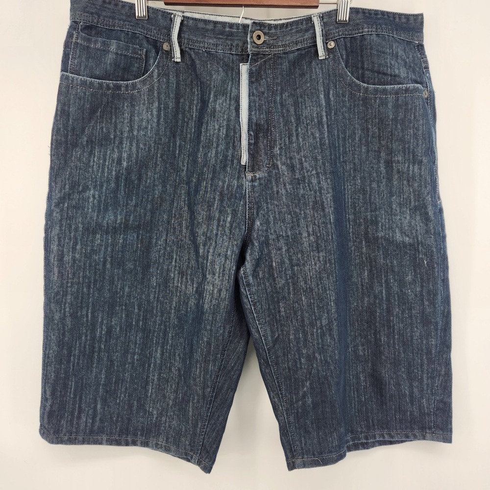 Sean John Dark Denim Shorts Jorts Five Pocket Casual Jean Size 42